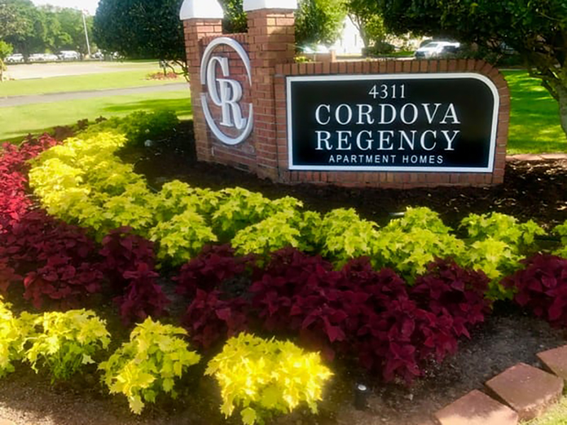 Monument Sign | Cordova Regency