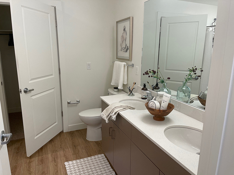Beautiful Bathroom | Sky at Brio Senior Living Apartments