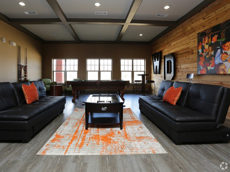 Gaming Room | Woodlands of Denton Apartments