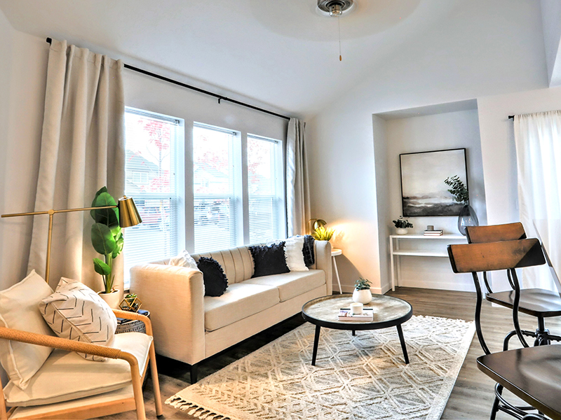 Living Room | Amazon Falls Townhomes in Eagle, ID