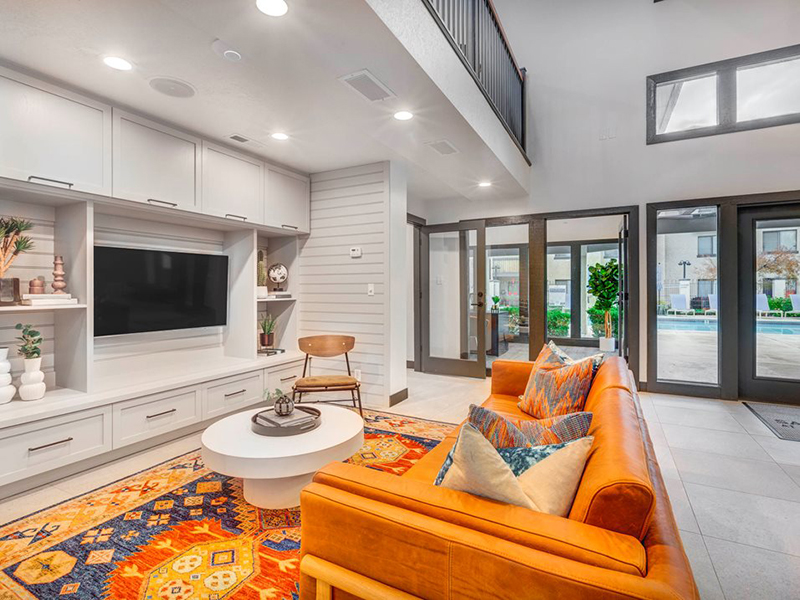 Clubhouse Seating Area | Santa Fe at Cottonwood Apartments in Cottonwood Heights, UT