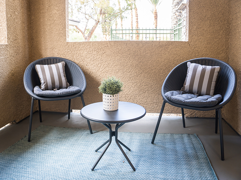 Balcony | St. Clair Apartments in Las Vegas, NV