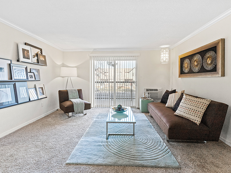 Living Room | Avantus Apartments in Denver, CO
