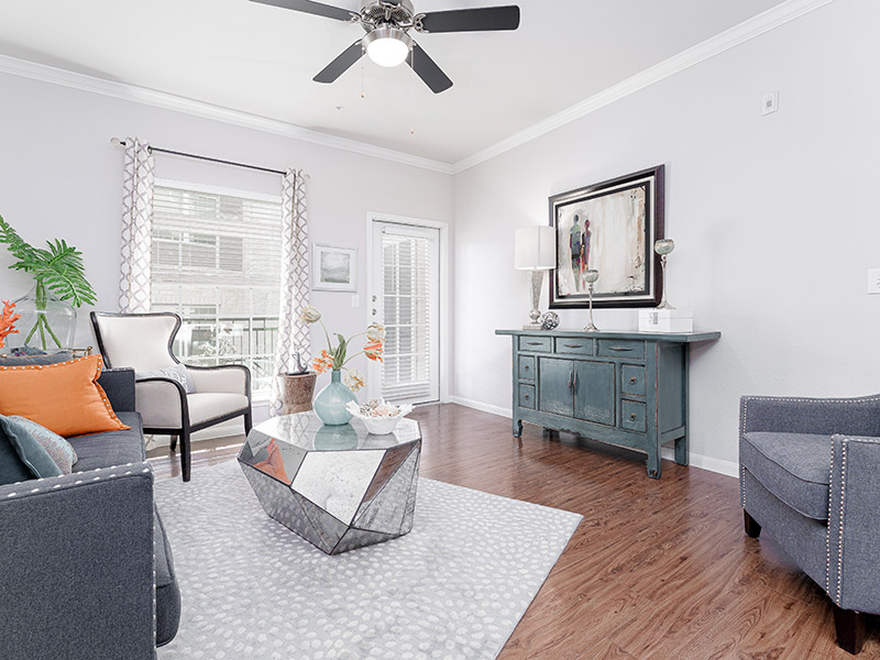 Front Room | Cascadia Apartments