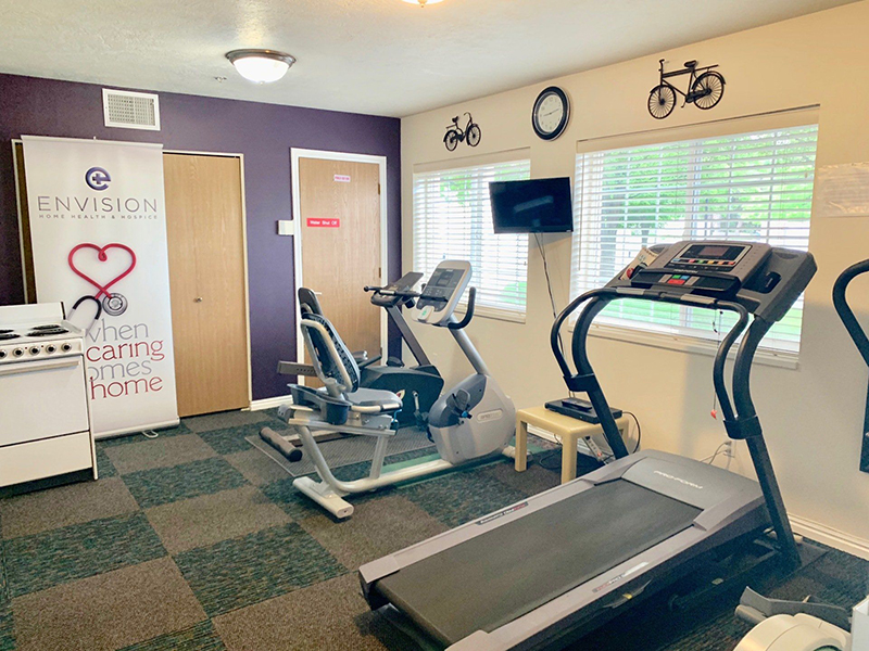 Fitness Center | Riley Court Apartments