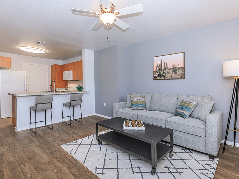 Living Room | 2 Bedroom | Sonoran Reserve in Tucson, AZ