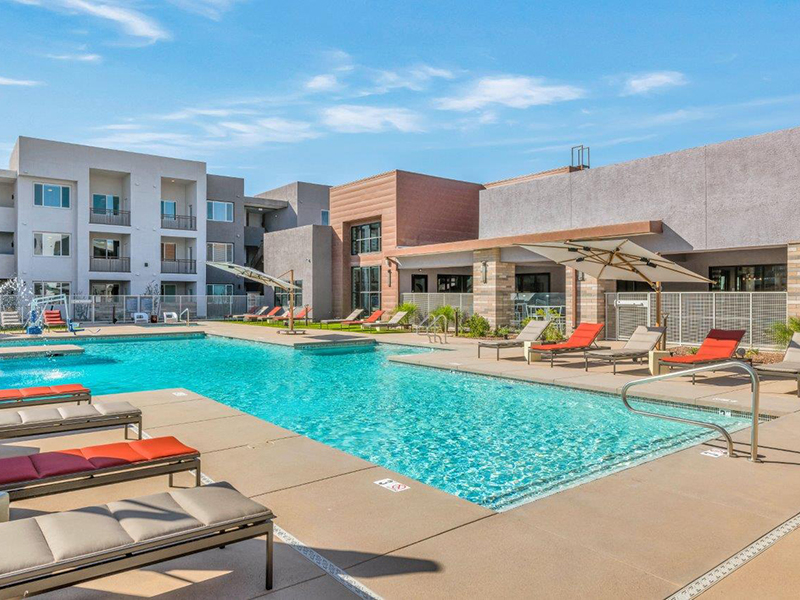 Shimmering Pool | Grayson Place Apartments in Goodyear, AZ