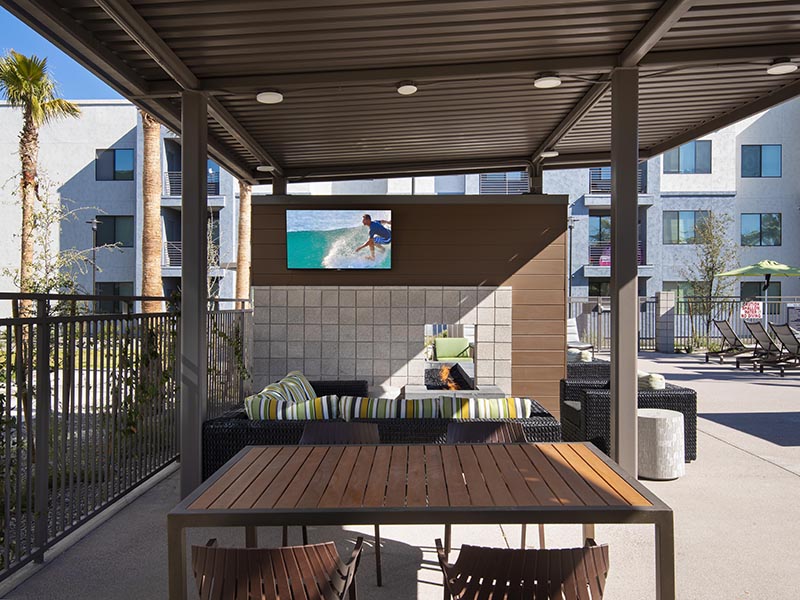 Fire Pit Lounge | Parc at South Mountain