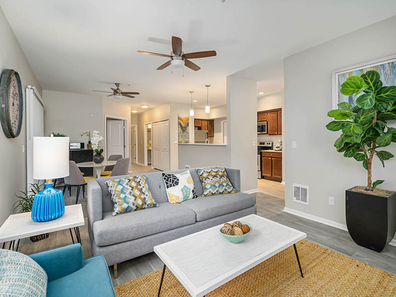 Living Room | The Outlook Apartments in Graham, WA