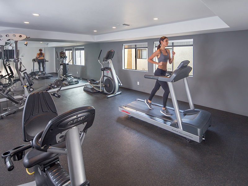 Fitness Center | The Heights on Superior Apartments in Northridge, CA