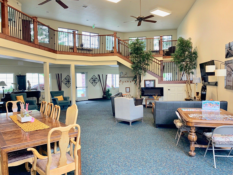 Clubhouse Interior | Riley Court Apartments