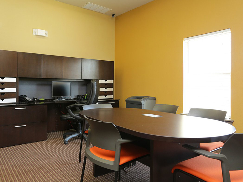 Business Center | Woodlands of Denton Apartments