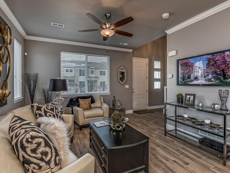 Living Room | Willow Point Townhomes in Denver, CO