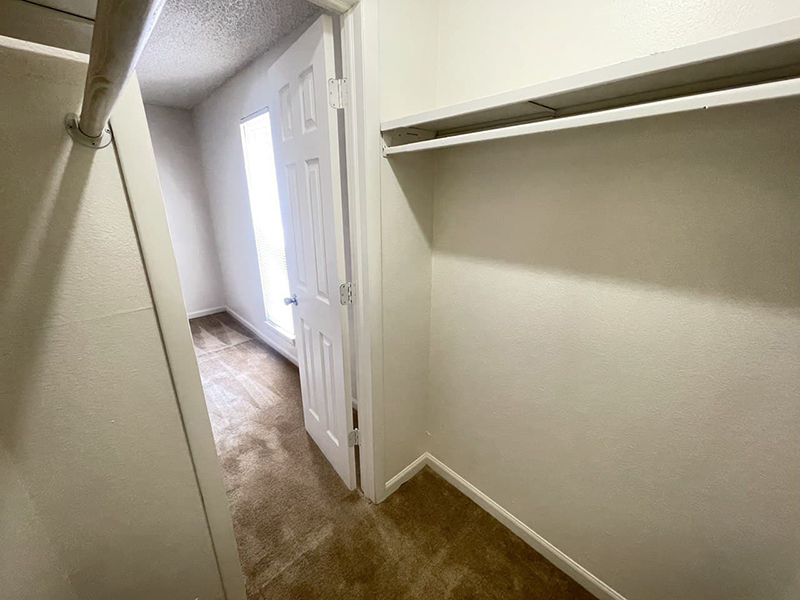 Closet | Parkview Terrace Apartments in Thornton, CO