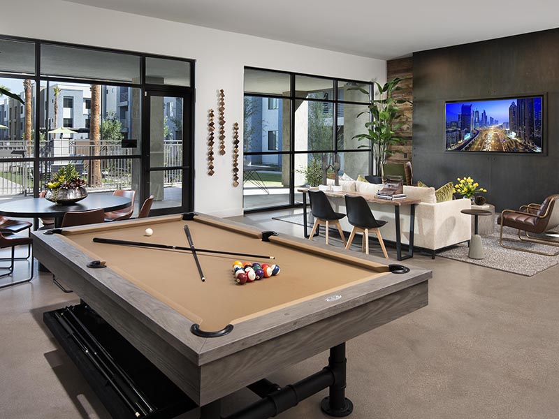 Clubhouse Interior | Parc at South Mountain
