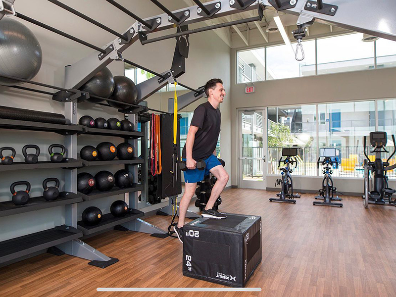 Fitness Center | The Grayson on the Rail