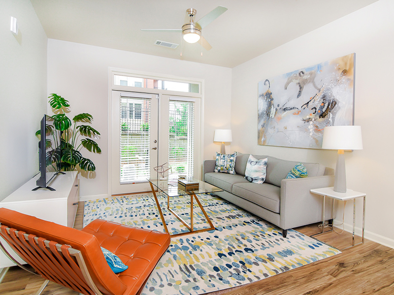 Living Room | Willows at the University Apartments in Charlotte, NC