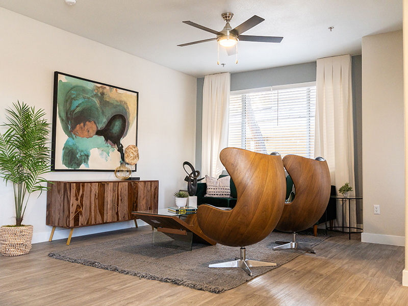 Front Room | St. Clair Apartments in Las Vegas, NV