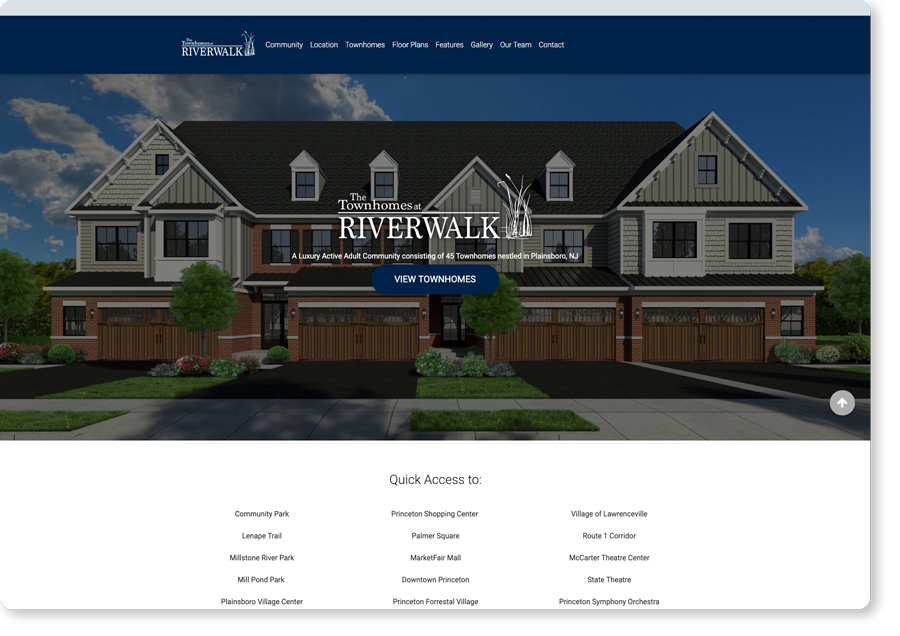Real Estate Website Design USA